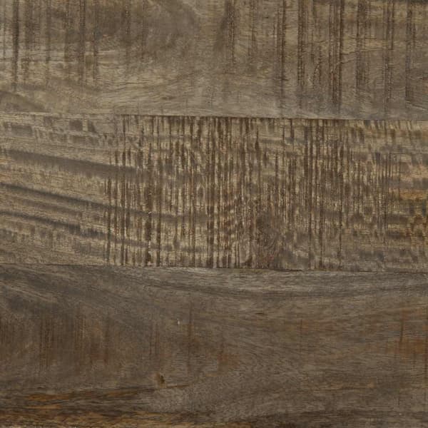 vidaXL kommode lysegrå 60x33,5x75 cm massivt mangotræ