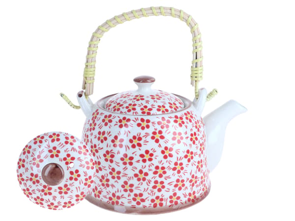 Keramisk elkedel med infuser