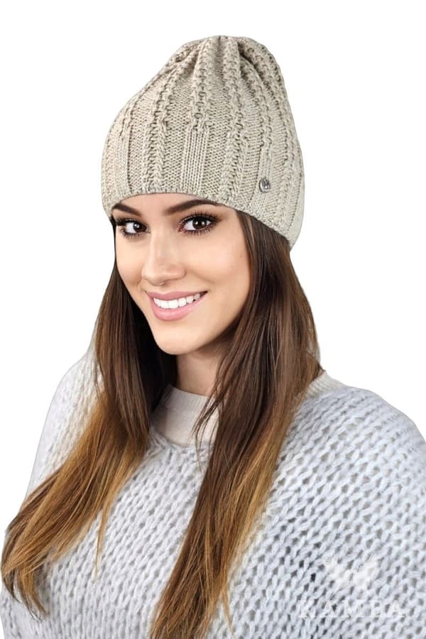 FILONA damehat, beige farve