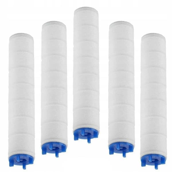 5 st vattenfilter för duschmunstycken filterpatroner 001 10 cm
