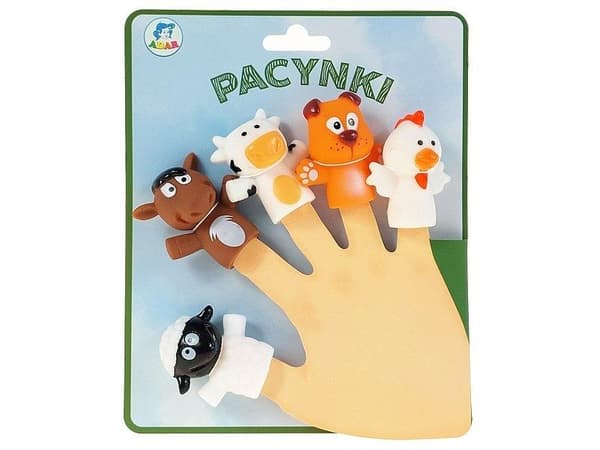 Fingerdukker 5 stk.