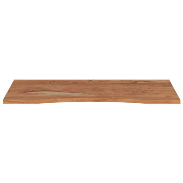vidaXL skrivebordsplade 120x60x2,5 cm rektangulær massiv akacietræ