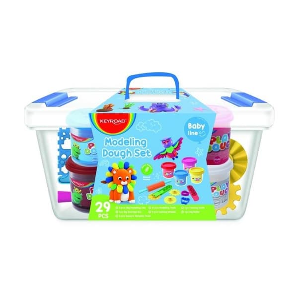 Play-Doh med tilbehør 6 x 110 g
