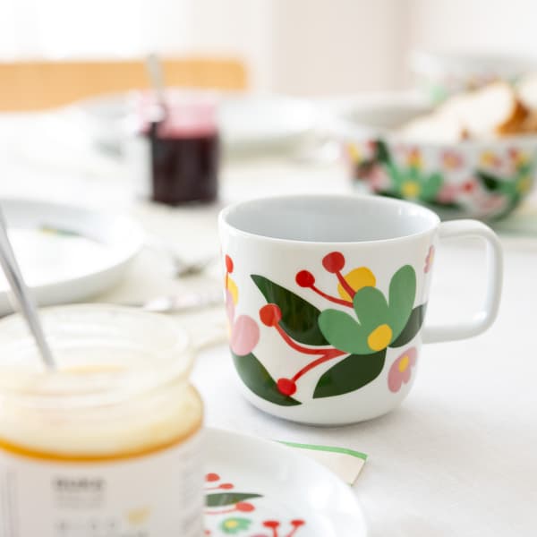 MARMECKA porslinsmugg 330ml Design av Jessica Nielsen DUKA