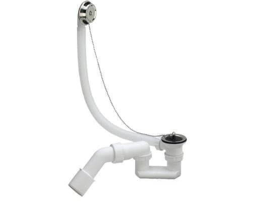 Afløbs- og overløbssæt 6/4"x40 / 50 plast / hvid modelnr.
