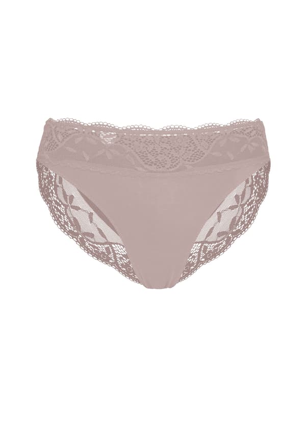 PATRI Högmidjade Trosor 2-pack Esotiq | Vit, Rosa XL