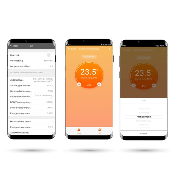 Zigbee Tuya -termostaatti patterin päähän