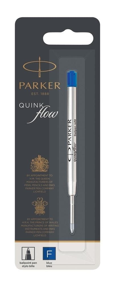 Quinkflow kuglepen refill blå F