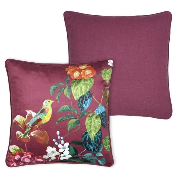 EMMY pude 40x40 cm bordeaux planter