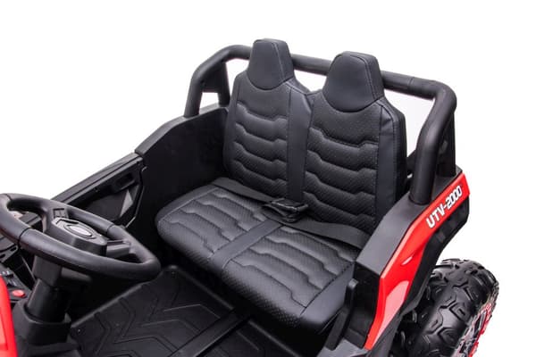 Batteridriven bil YSA036 Röd 4x4