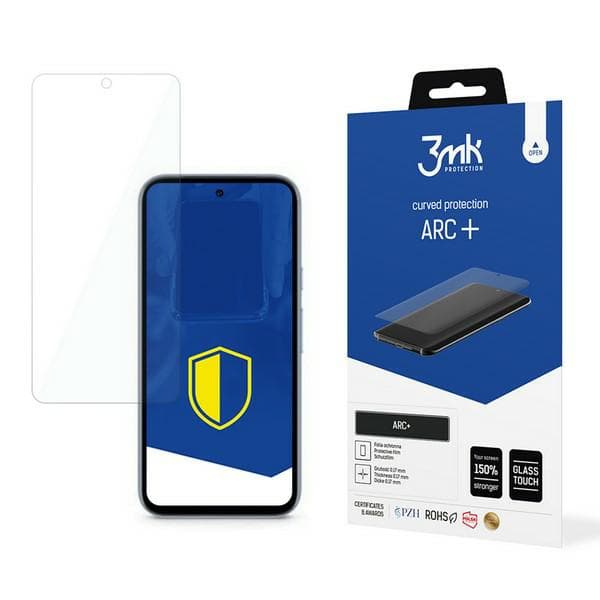 3MK ARC+ Skærmbeskytter til Google Pixel 8A 5G