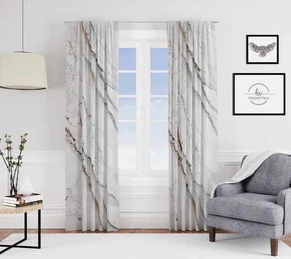 Gardin på tape print 256
