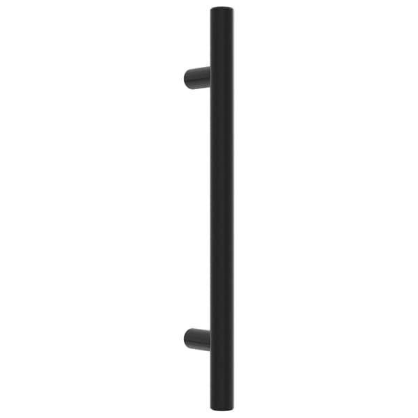 vidaXL skabsgreb 20 stk. sort 128 mm rustfrit stål