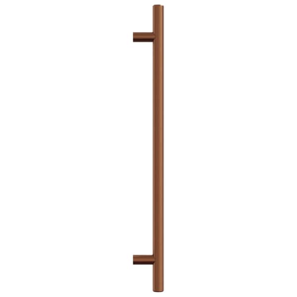 vidaXL skabsgreb, 10 stk., bronze, 224 mm, rustfrit stål