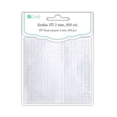 3D-kuutio 2 mm 800 kpl