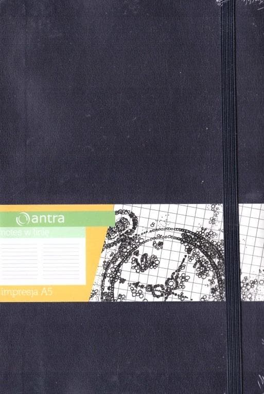 Notebook A5 Impresja Line marineblå