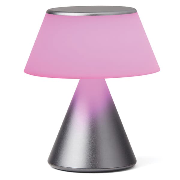 Lexon Luma M LED-lamppu tummanharmaa