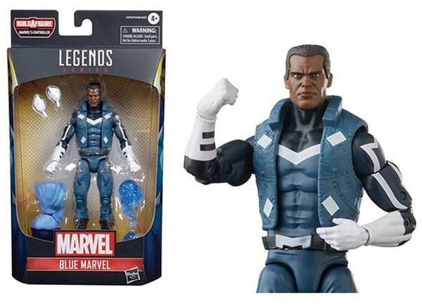 HAsbro Marvel Legends-serien Blå Marvel 16cm