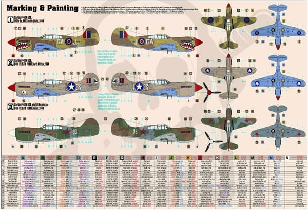 MCRD220 P-40K Kittyhawk Mk. III
