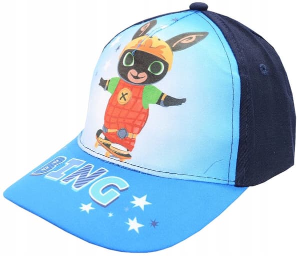 Bing basebollmössa för pojkar marinblå 52