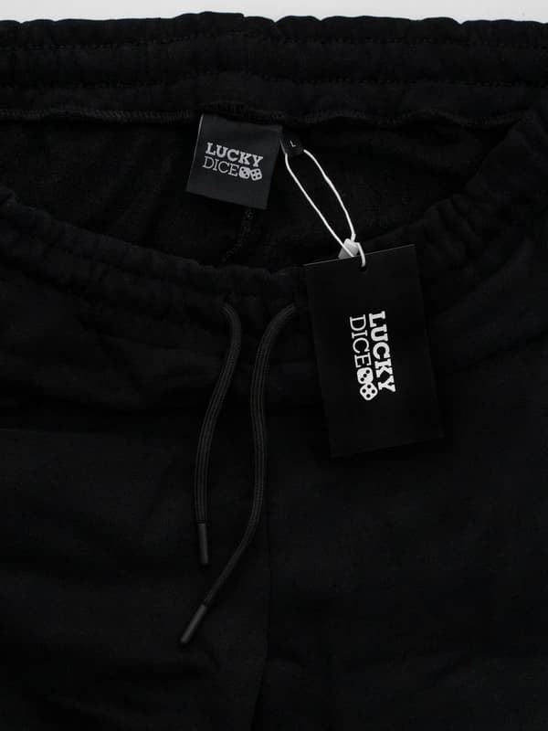 Lucky Dice Small Dice Herre Premium Joggingbukser Sort/Hvid M