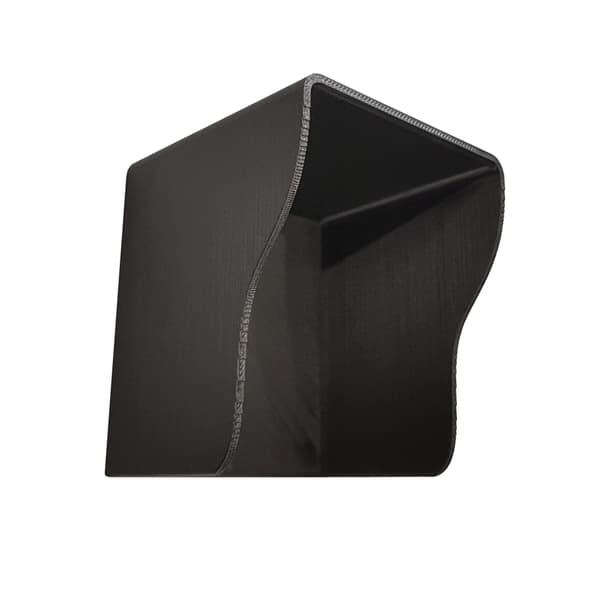 Beskyttelsesdæksel til stikkontakt 75x85 mm, sort