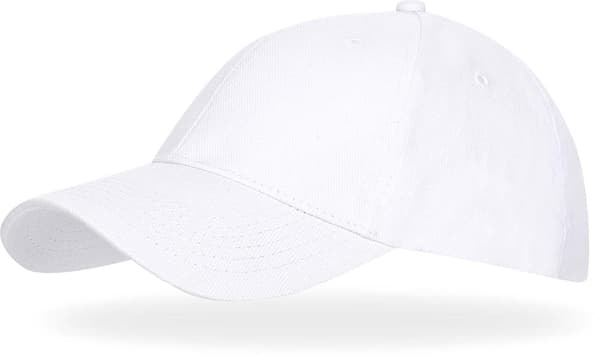 ARDON®Uni-6L valkoinen lippalakki