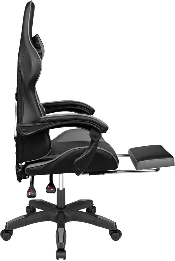 Kruger & Matz GX-150 musta/harmaa pelituoli