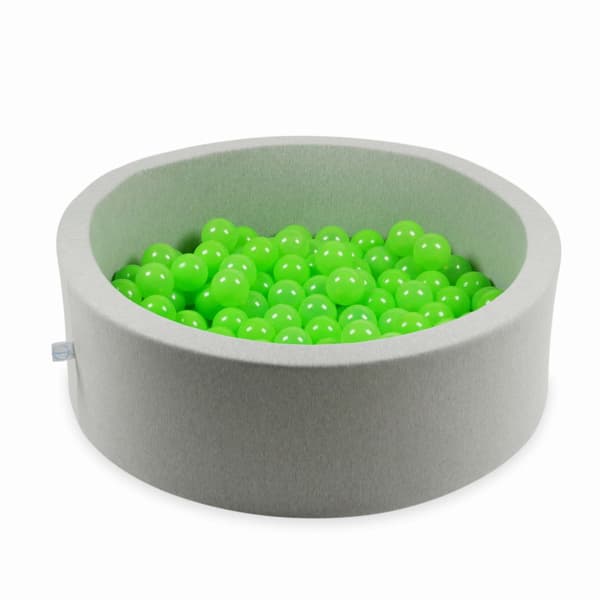 Legebolde ø7cm 400 stk lysegrønne