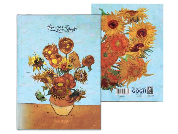 Notesbog - V. van Gogh, Solsikker (CARMANI)