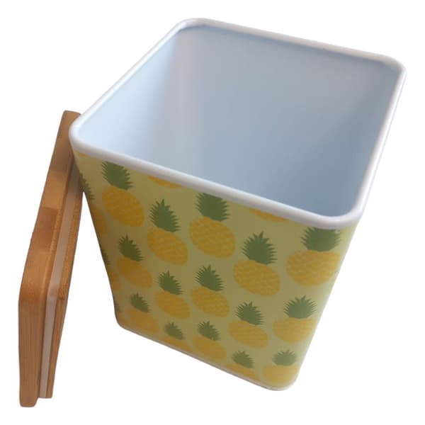 Ananas bambus låg maddåse