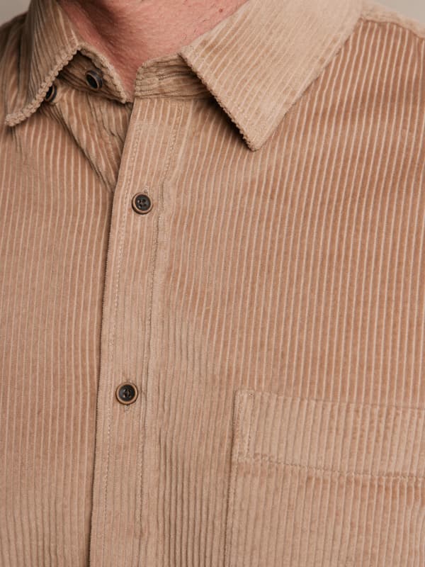 BEIGE SKJORTA LÅNGÄRMAD XL