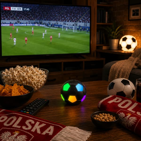 MusicMate MM-SB40-B FootballWave LED-Bluetooth-kaiutin