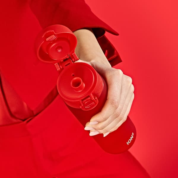 ION8 BPA-vapaa pullo I8RF500RED Punainen