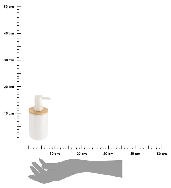 Besson Hvid Sæbedispenser 300 ml