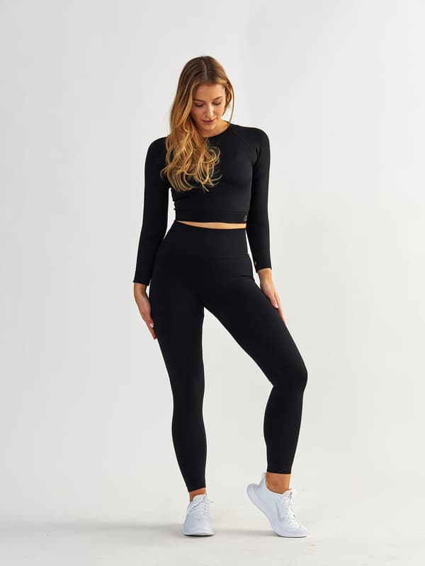 Svarta Shaping Leggings - Power Up! S