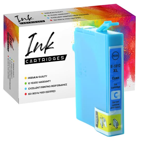 Blæk til Epson E1812XL C