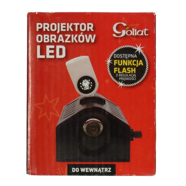 LED-julprojektor med 6 mönster för utomhusbruk