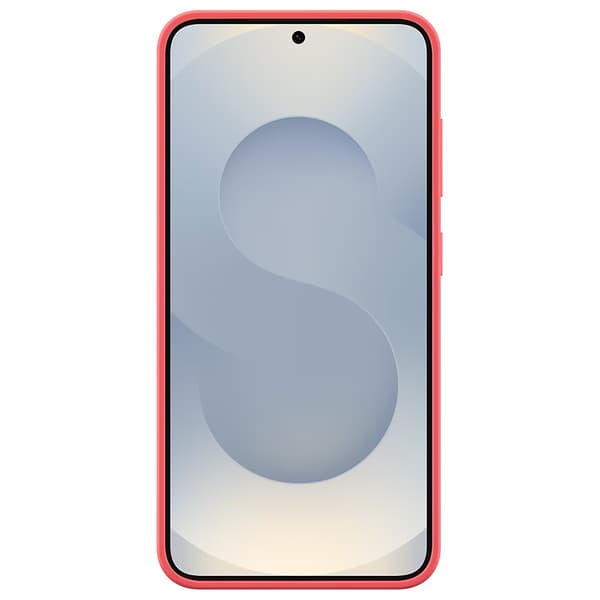 Samsung Silikone Etui til Galaxy S25+, Rød