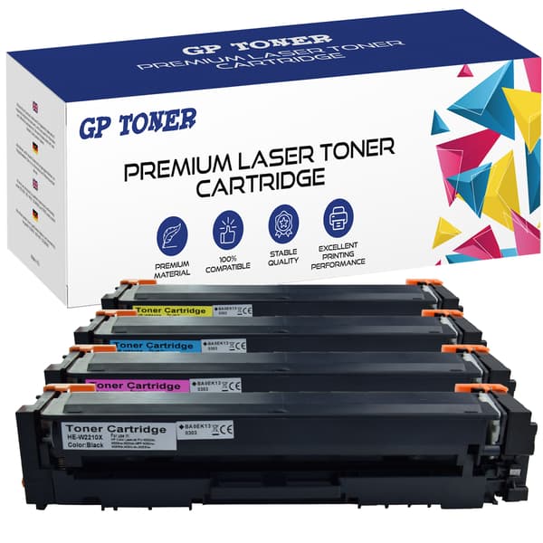 4x Tonere til HP GP-H2214X UDEN CHIP