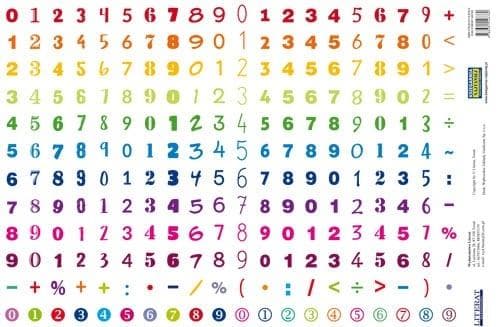 Numerotarrat 240 kpl