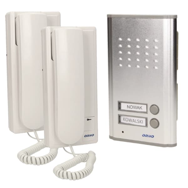 Fossa Multi Wired Intercom Håndsæt til To Familier til Port