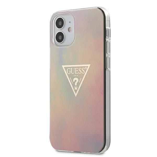 Guess Tie & Die Collection iPhone 12 mini-skal, rosa