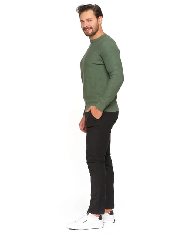 Moraj herrtroja bomull elegant klassisk modern khaki 3XL