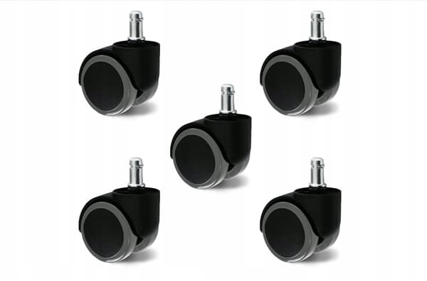 Gummihjul för stolar 5 st 11 mm