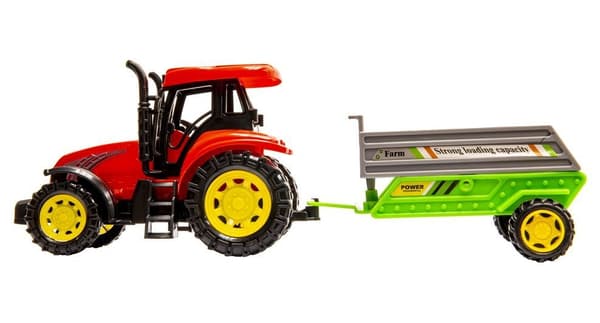 Traktor med anhænger