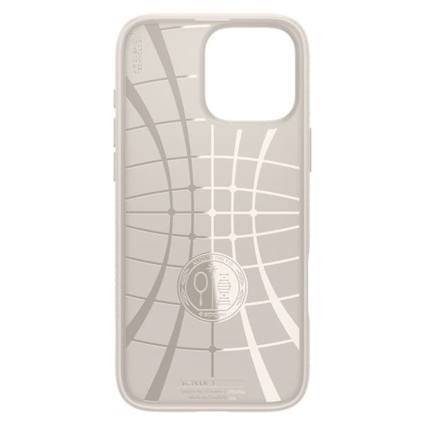 Spigen Liquid Air -kotelo iPhone 16 Prolle, beige