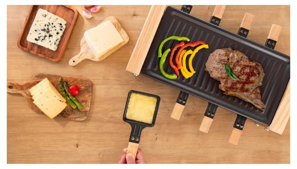 Cecotec Raclette Cheese&Grill 8200 (3090) raclette-grilli