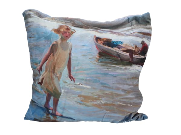 Fyldt/lynlåspude - J. Sorolla (CARMANI)