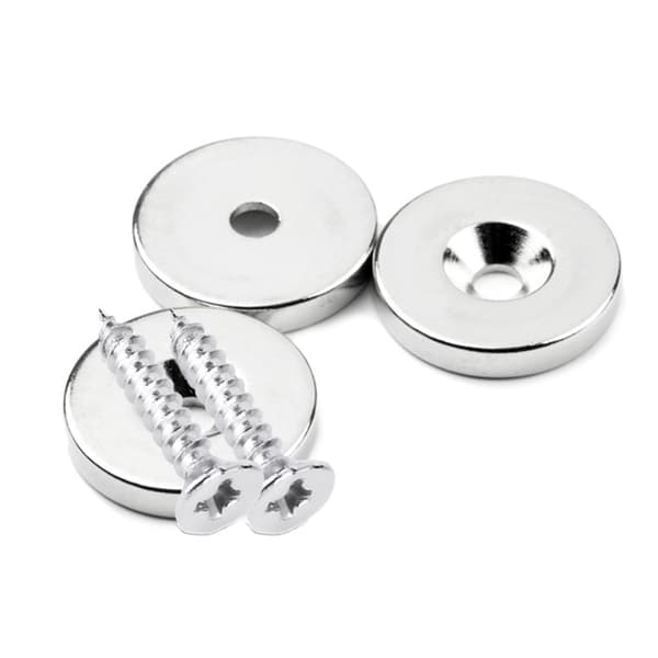 STÅLBRICKA FÖR ANSLUTNING MED MAGNETER 16x2,5mm HUNTER